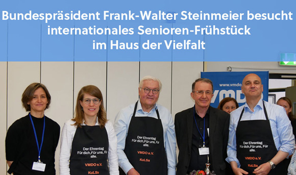 Bundespräsident besucht Senior*innen im Haus der Vielfalt