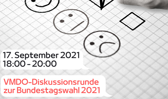 VMDO-Diskussionsrunde zur Bundestagswahl 2021