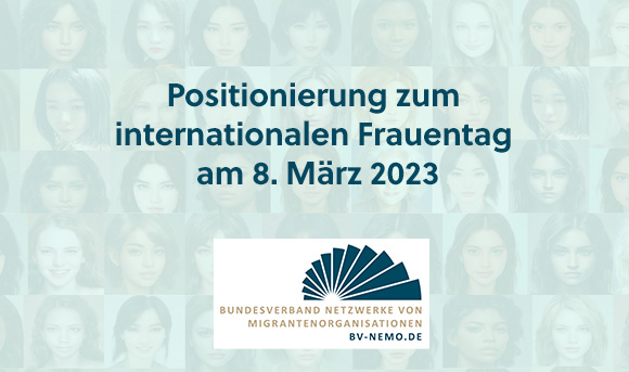 Positionierung zum internationalen Frauentag am 8. März