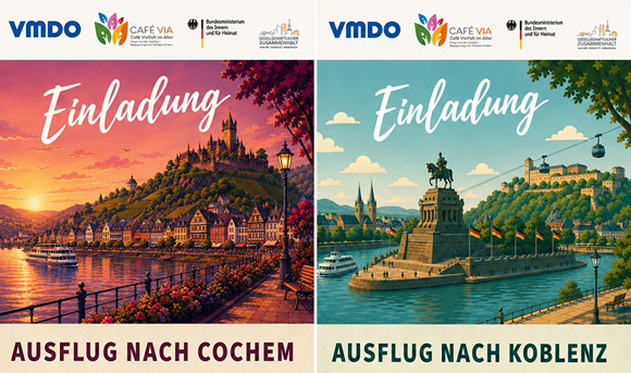 Seniorenausflüge nach Cochem und Koblenz