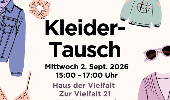 Kleidertausch im Haus der Vielfalt