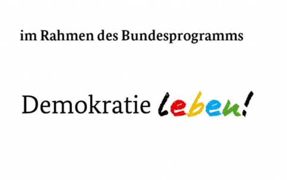 Logo - Demokratie Leben!